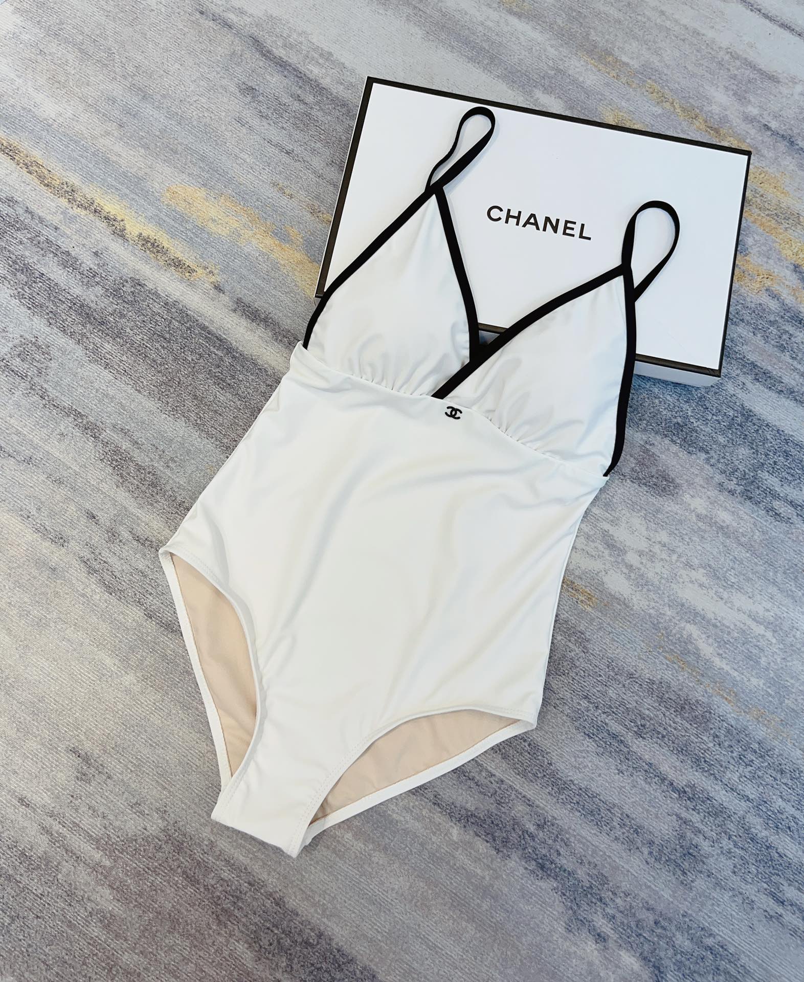 Chanel one piece swimsuit