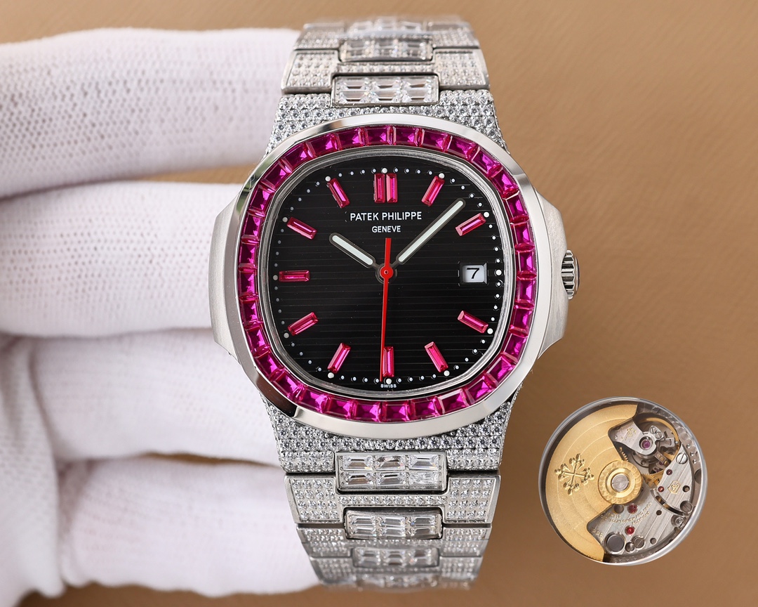 Patek Philippe Platinum Nautilus Watches