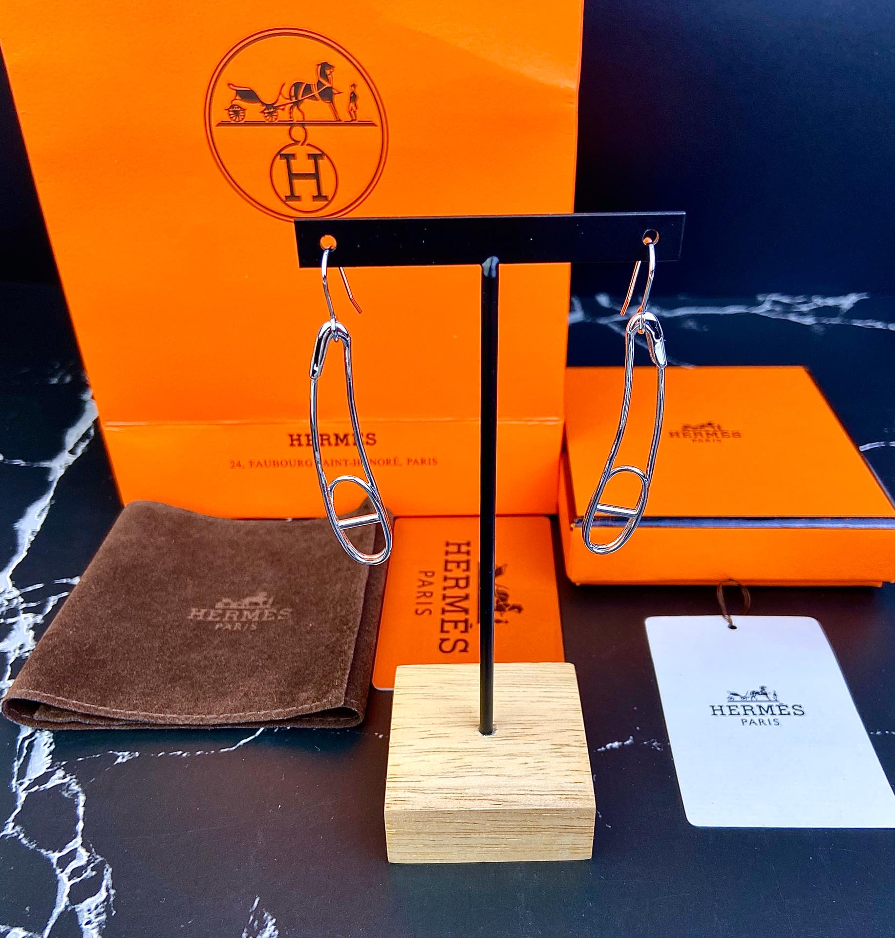 Hermes Earrings