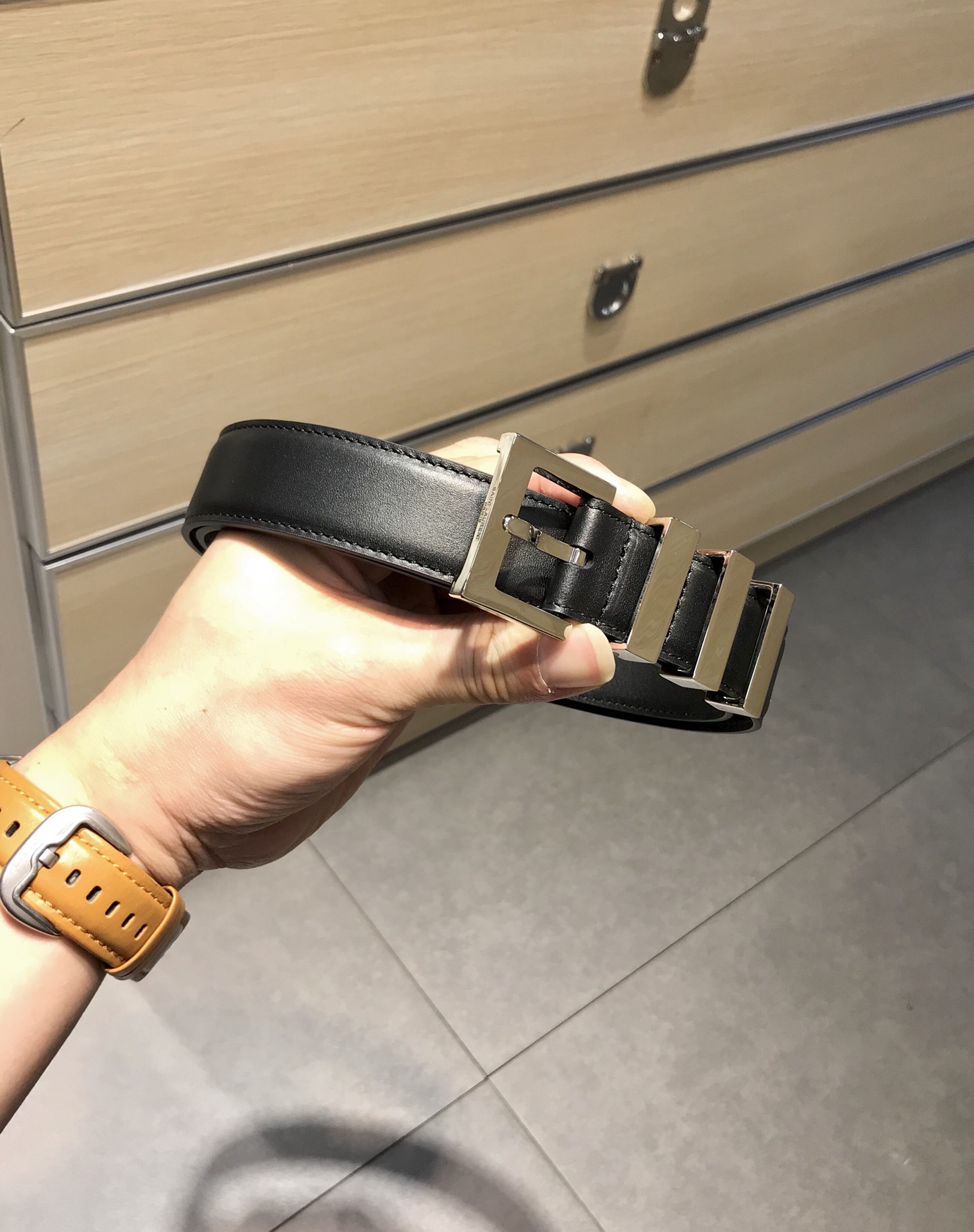 Saint Laurent Women's Casual Statement Belt