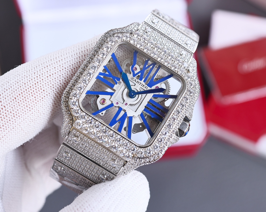 Cartier Santos Skeleton Collection