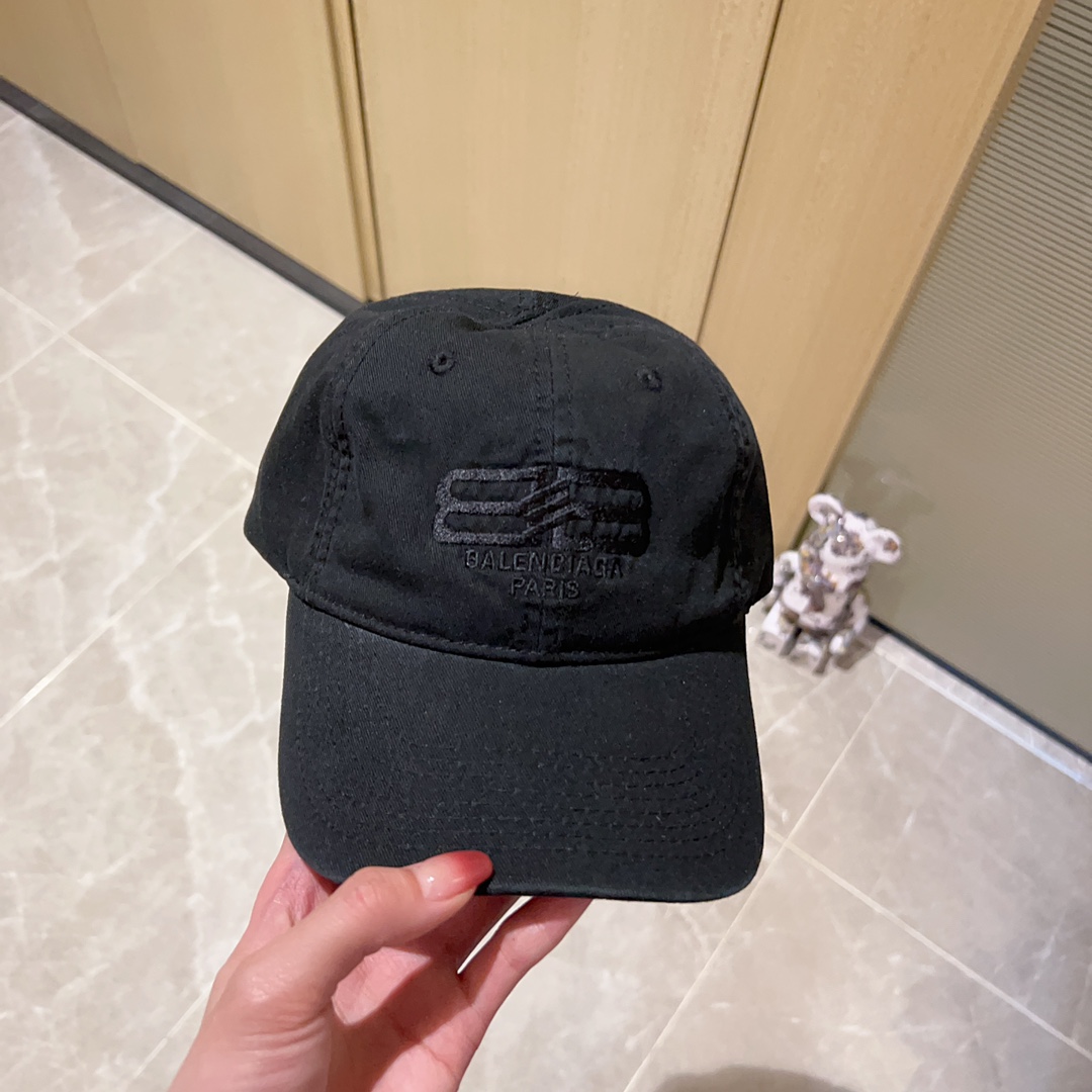 [Balenciaga] 2023 new style embroidered baseball cap