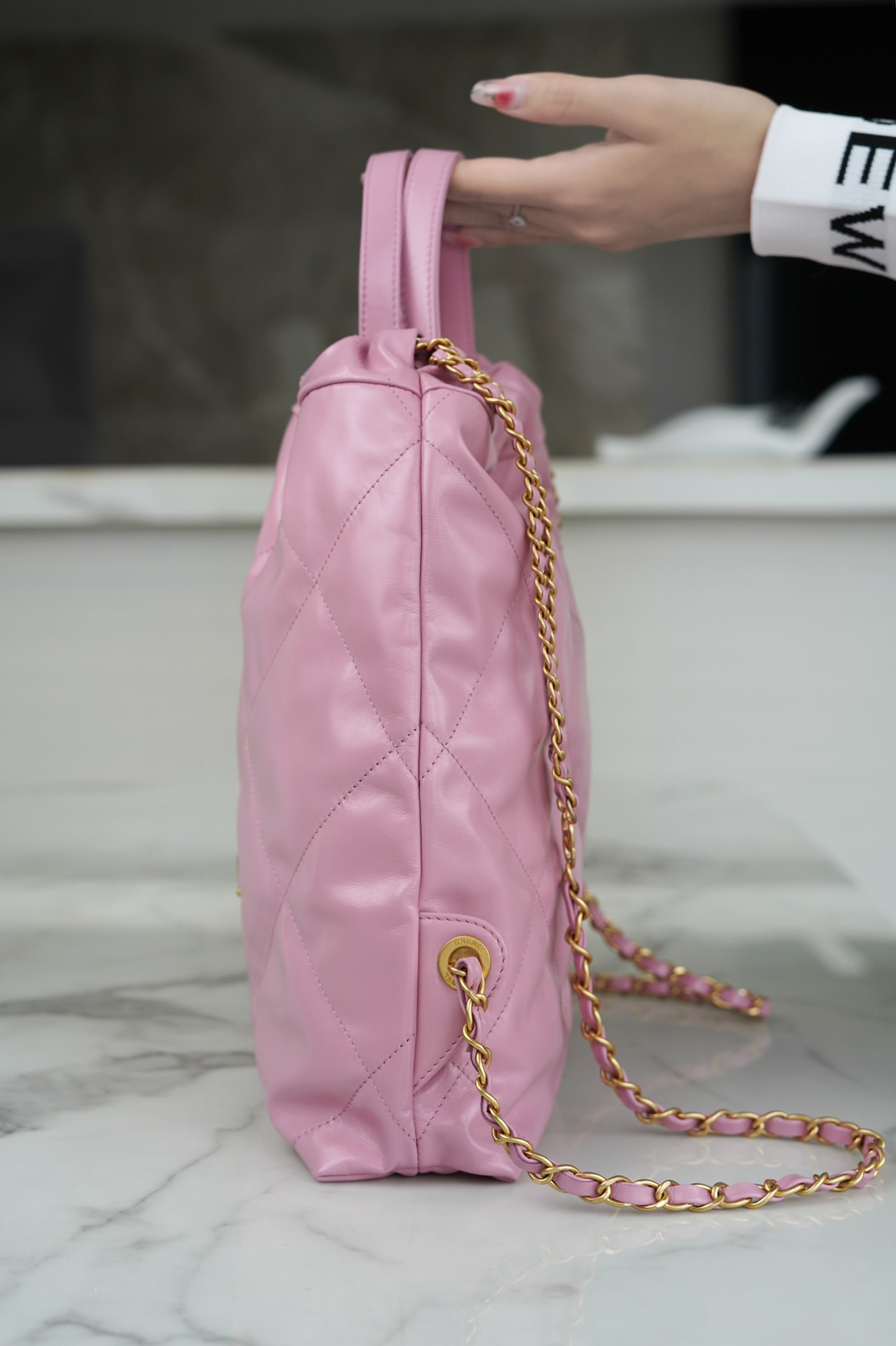 𝗖𝗛𝗔𝗘𝗡𝗟✦ 23P spring and summer new backpack small size pink➿
