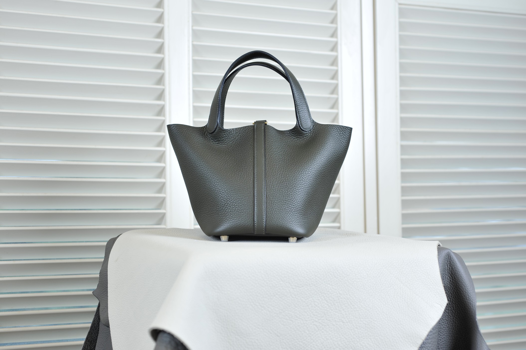 picotin18 olive green TC leather