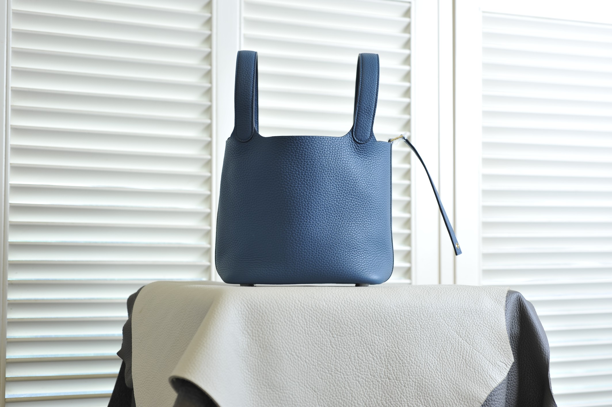 picotin18 Strait Green Gold Buckle TC Leather