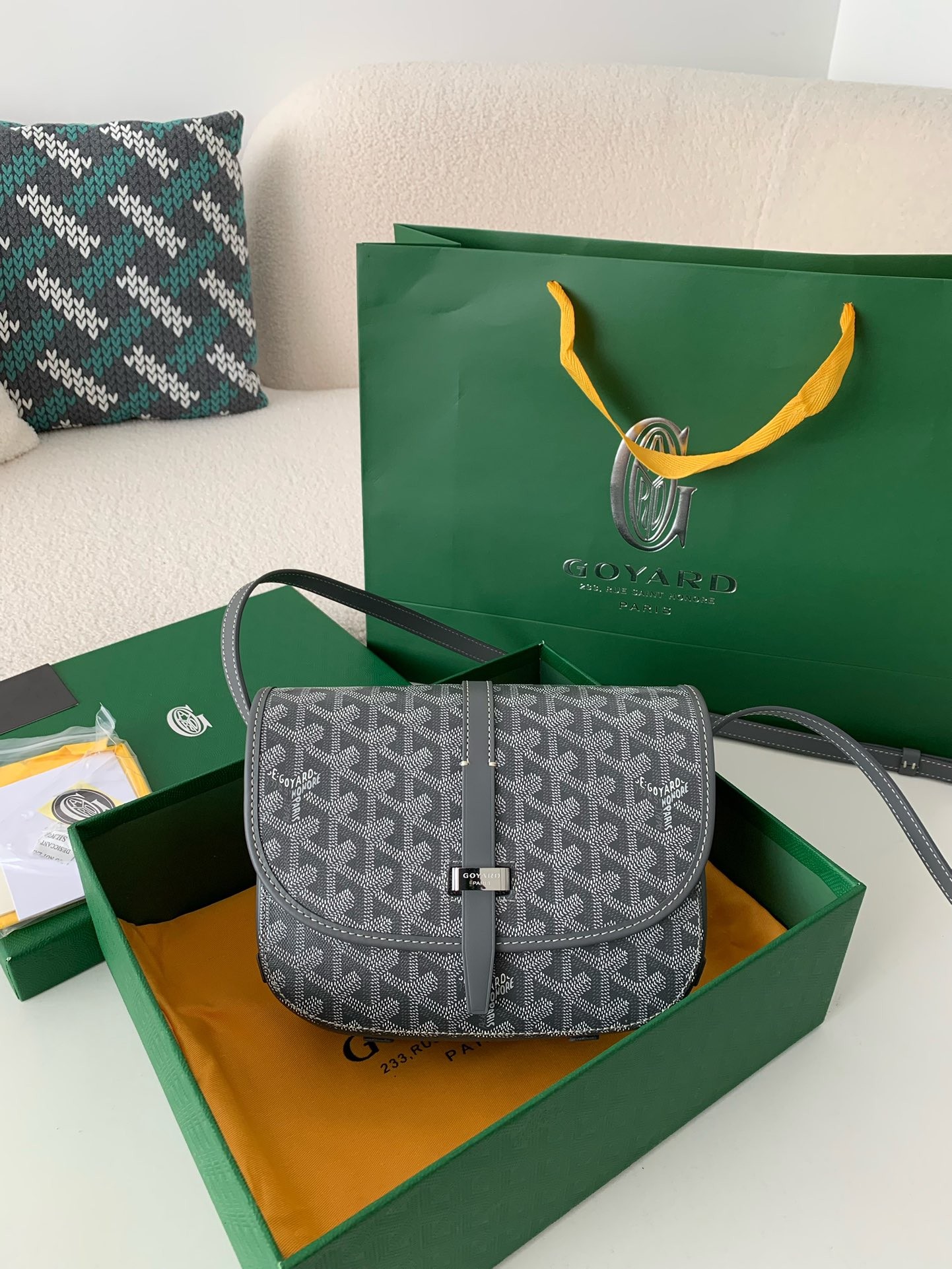 Goyard Belvédère bag Top Quality Size:21.5*16*6cm
