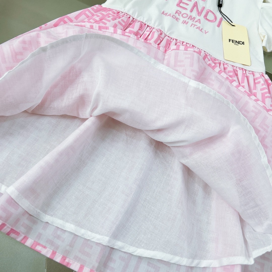 Fendi 2024 new girls skirt suit