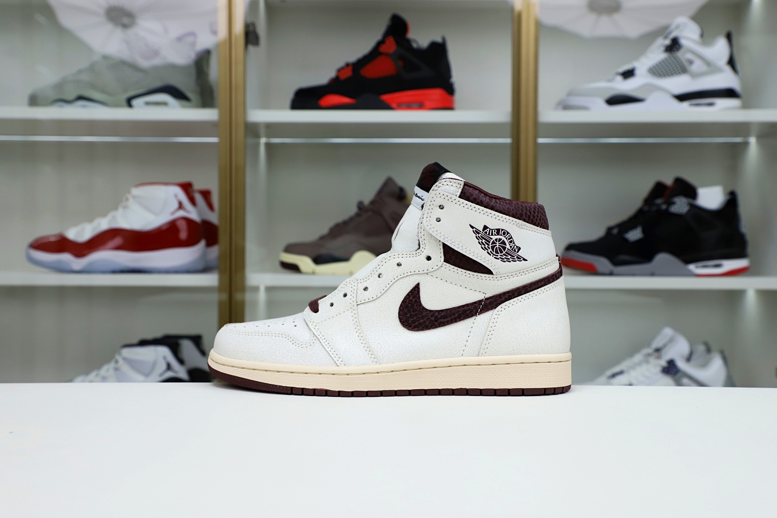 A Ma Maniére x Jordan Air Jordan 1 retro high og sp sail and burgundy