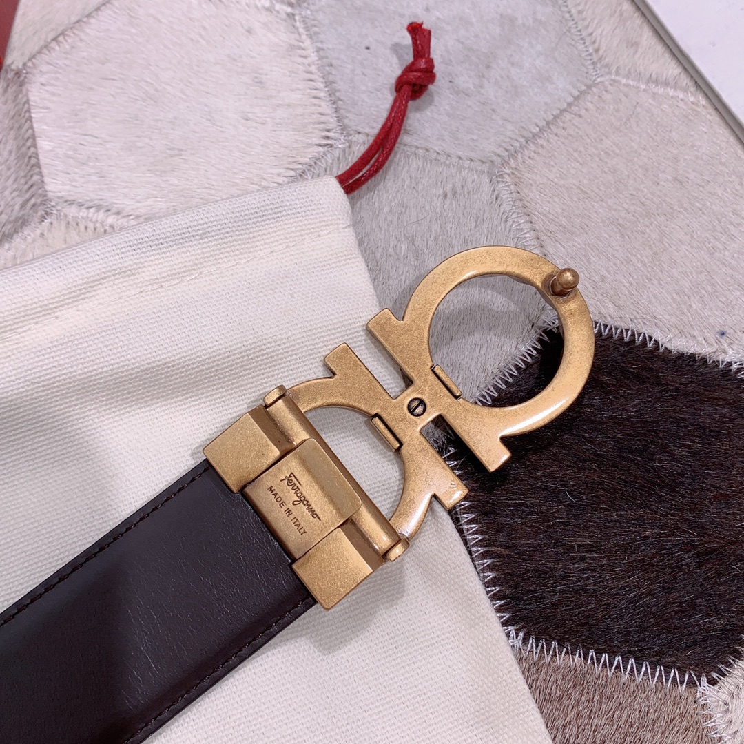 FERRAGAMO haute couture men's belt