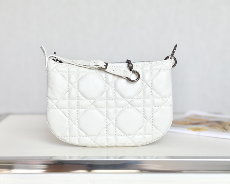 Dior Mini Tulip Bag White