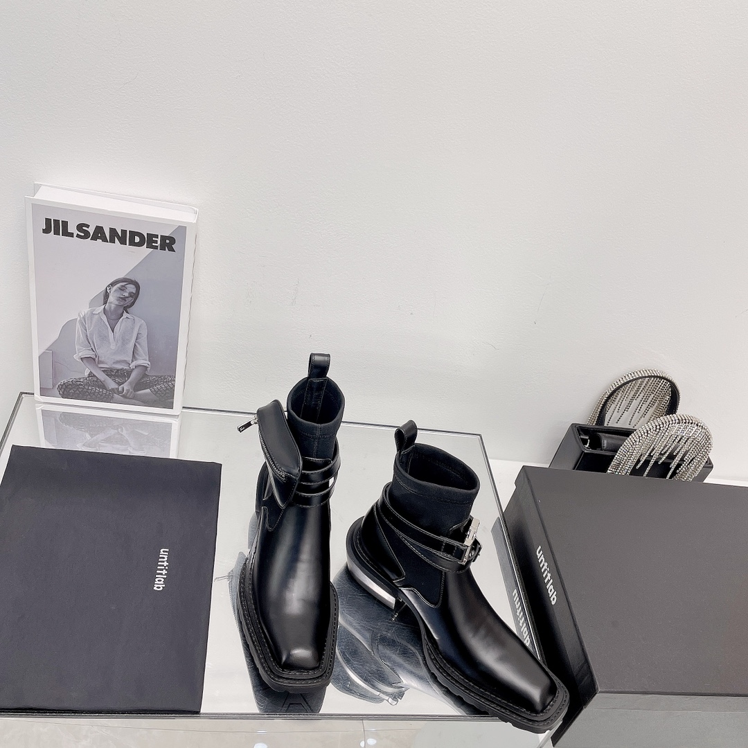 Untitlab 𝟐𝟎𝟐𝟏/𝐒𝐒 𝐧𝐞𝐰 Exclusive and correct version of Untitlab 2021/aw fall/winter fashionable boots