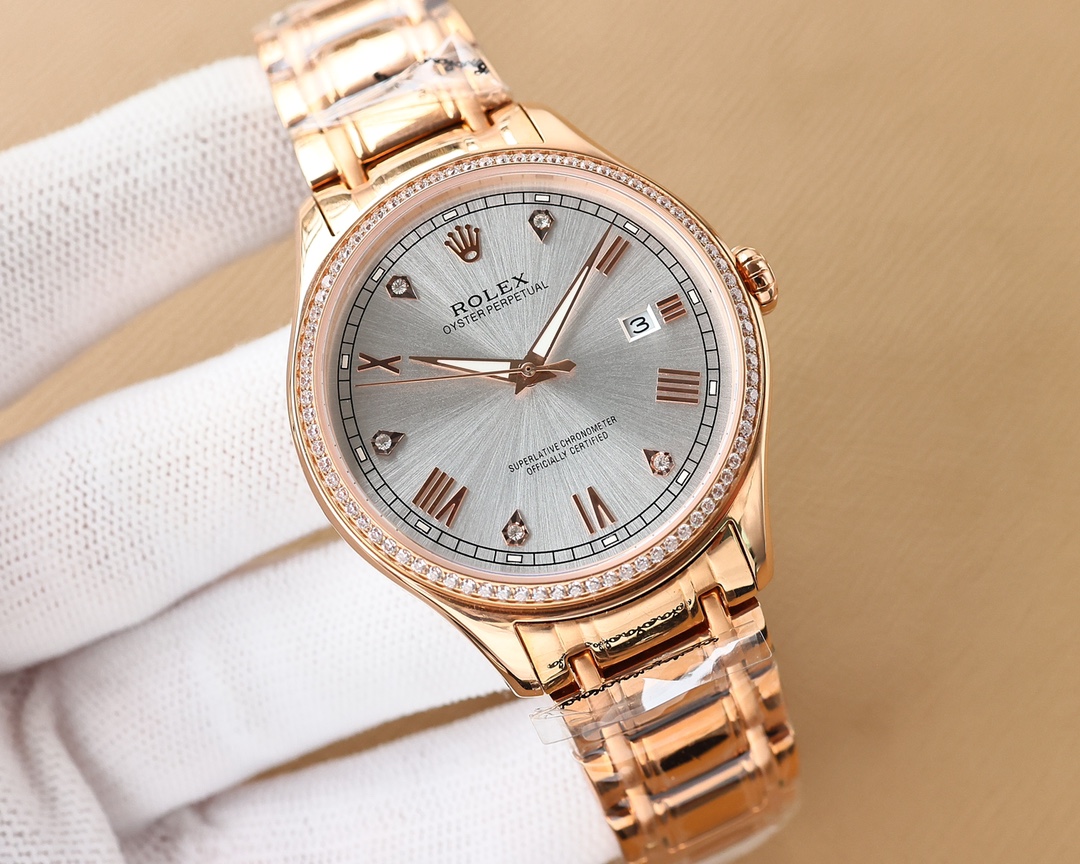 Rolex sapphire glass double mirror