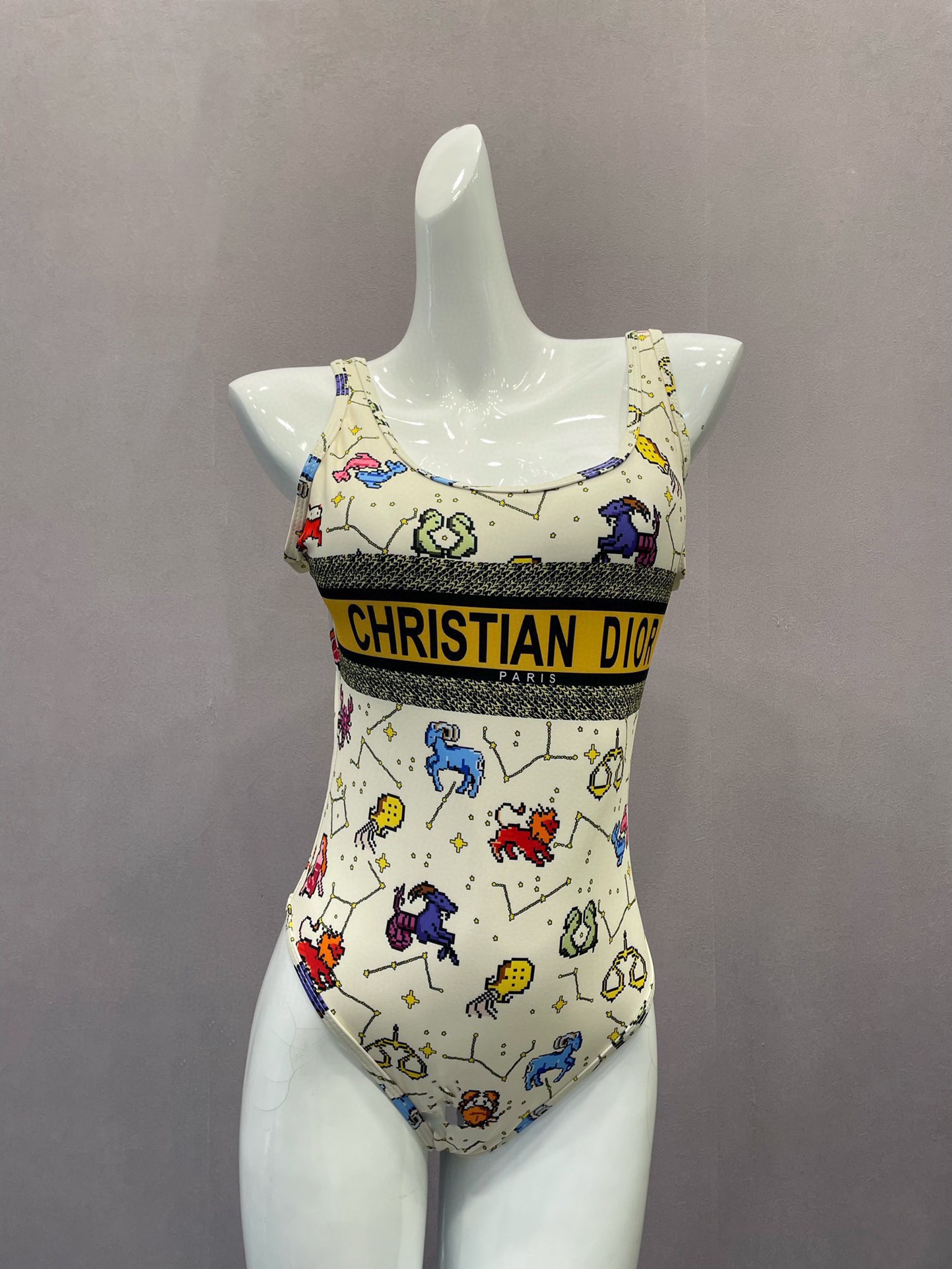 Dior new split swimsuit