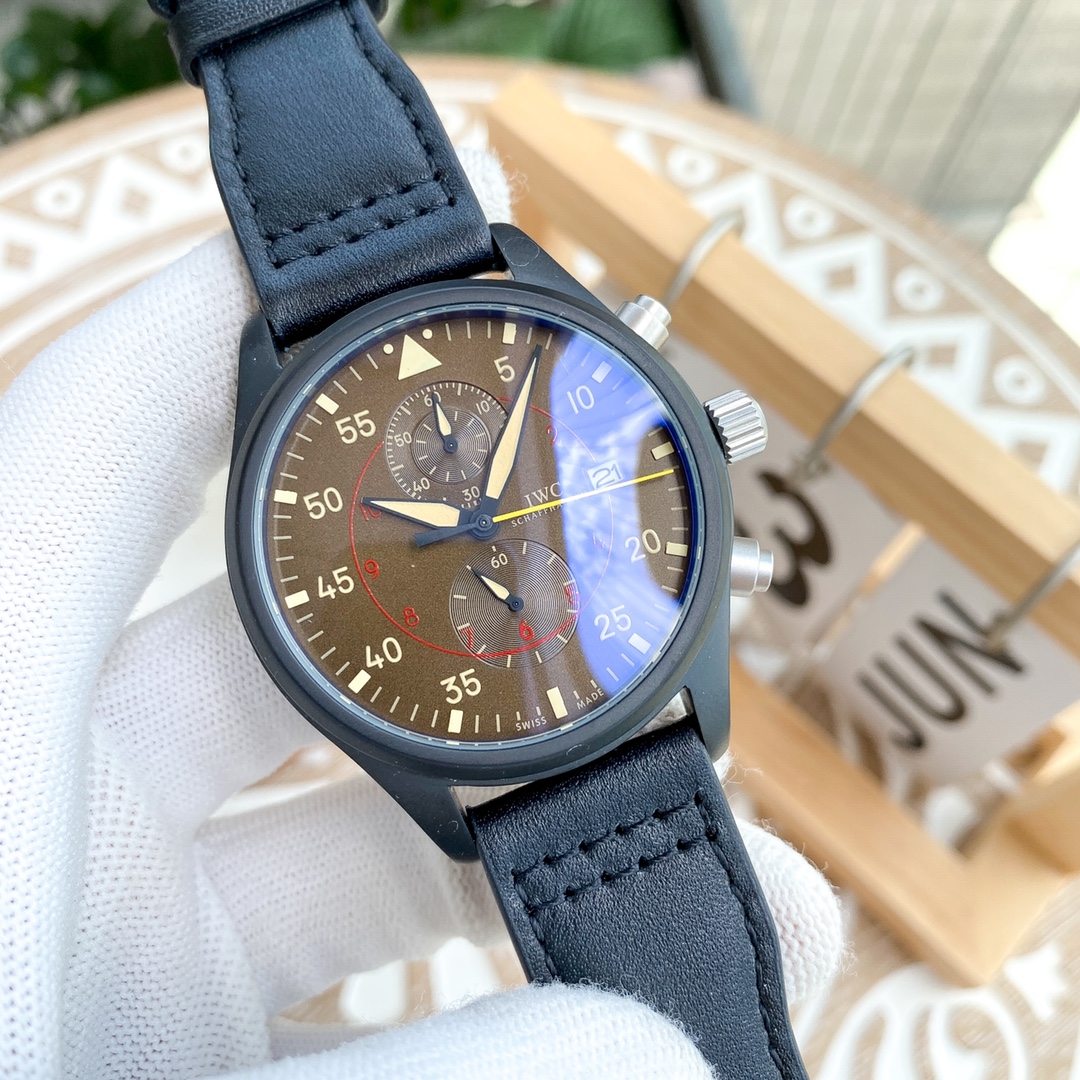 IWC- Senior men's watch Imported quartz movement, top 316 stainless steel case