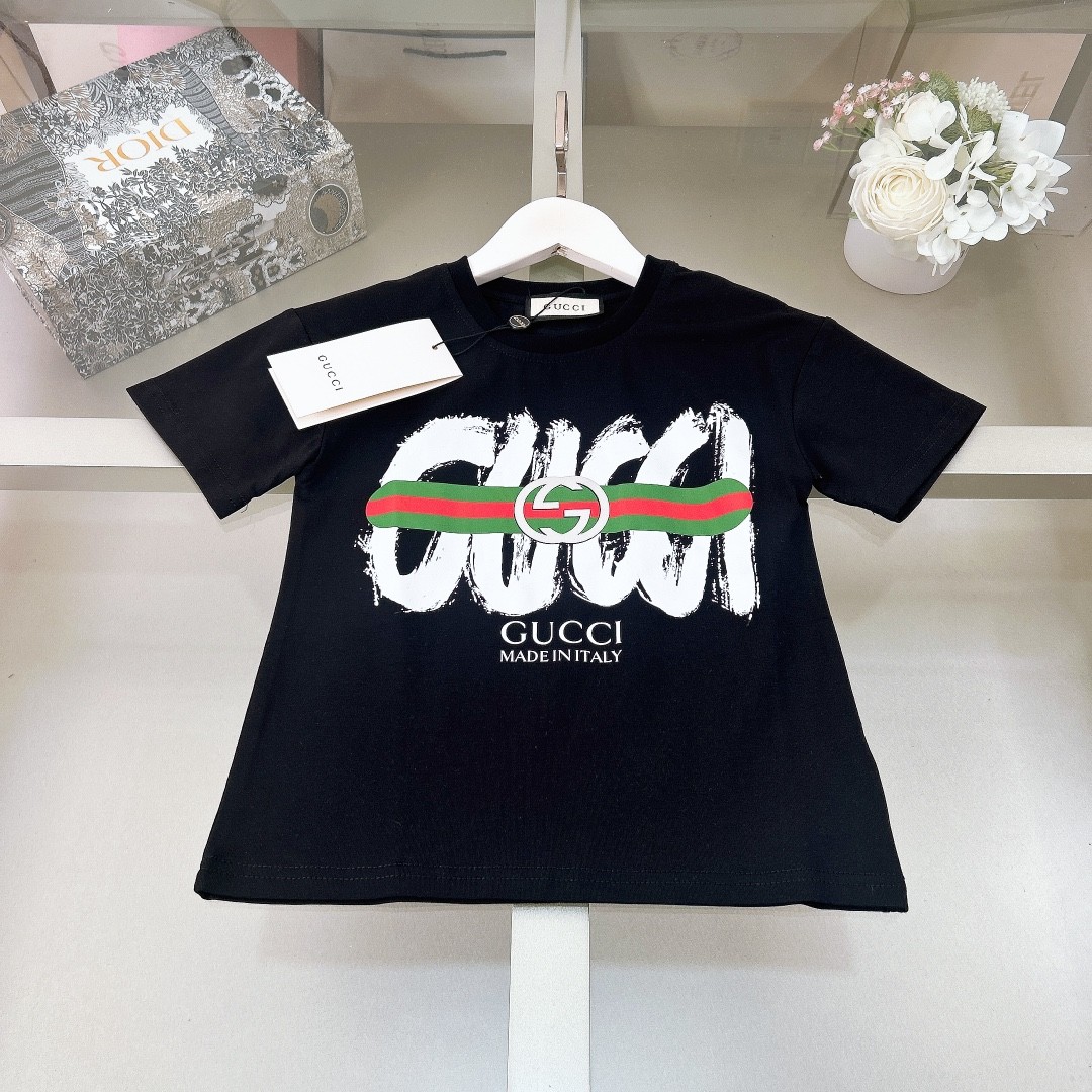 Gucci 2024/SS new logo printed T-shirt suit