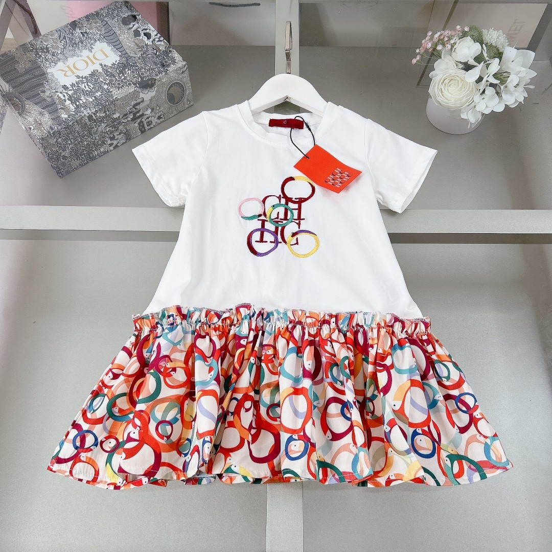 C&H Carolina Herrera Spring and Summer Girls Skirt Set