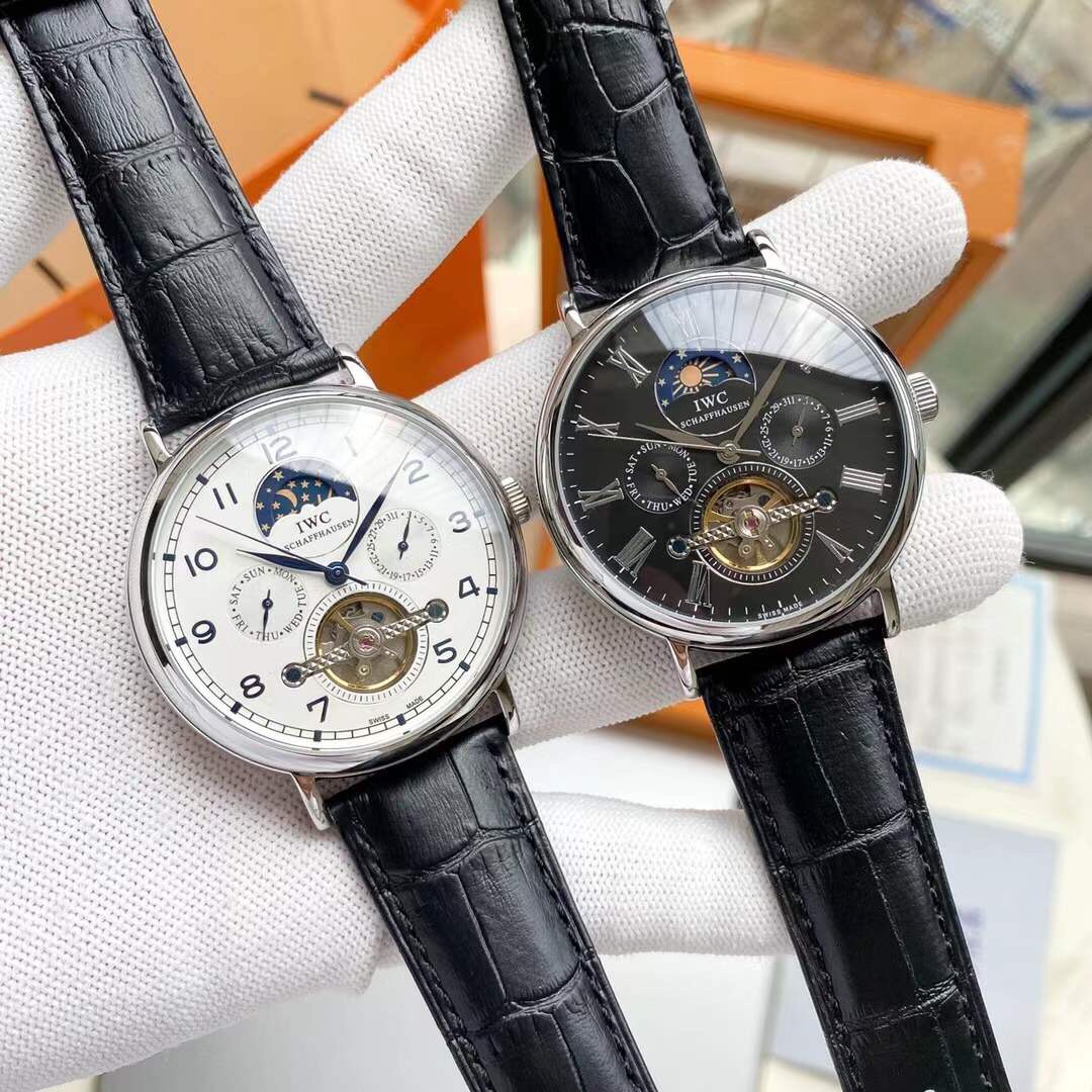 IWC- Vanguard - Men's Watch Mechanical Automatic Movement Mineralized Glass 316L Stainless Steel Case