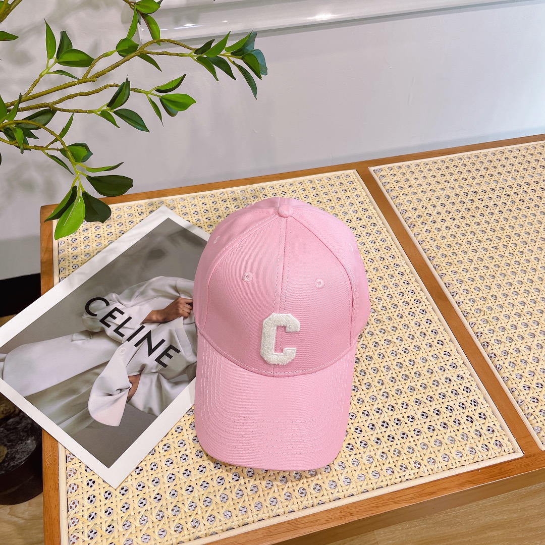 [CELINE] 2023 spring and summer new simple baseball cap