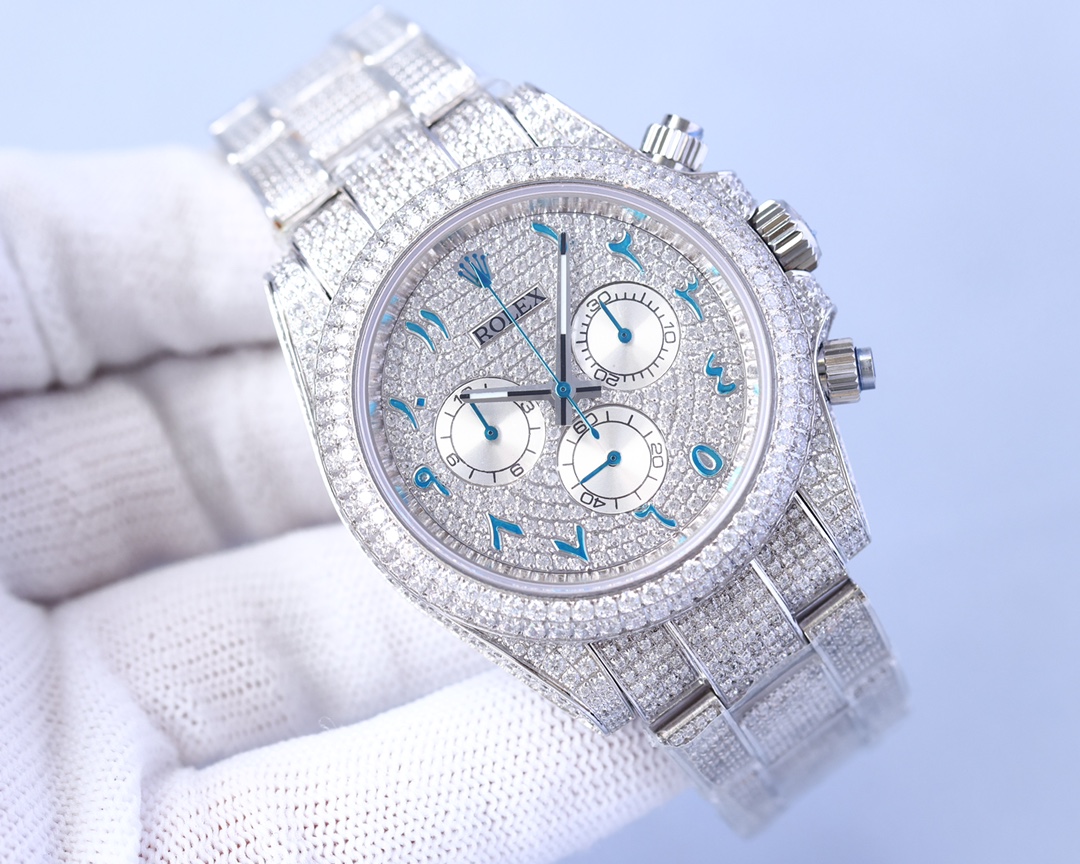 Rolex Cosmic Chronograph Daytona Gypsophila 40 Series