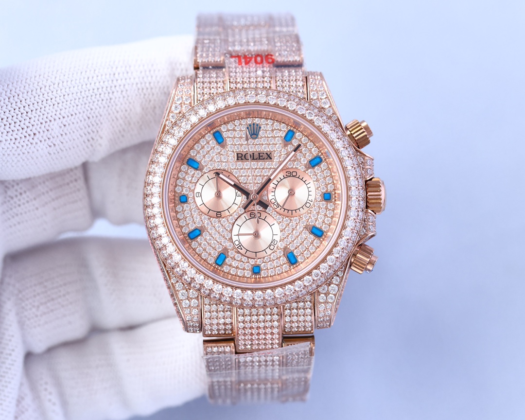 Rolex Cosmic Chronograph Daytona Gypsophila 40 Series