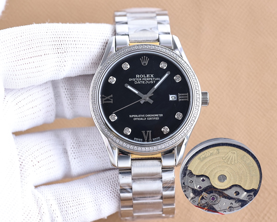 Rolex sapphire glass mirror