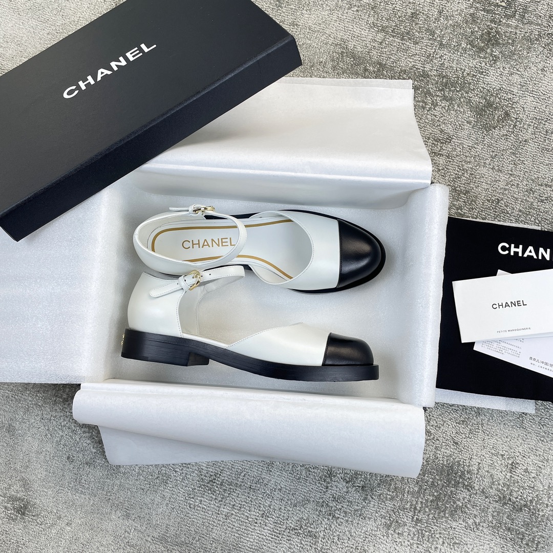 CHANEL latest thick bottom Mary Jane, the thick bottom of the support to make this more vintage warmth