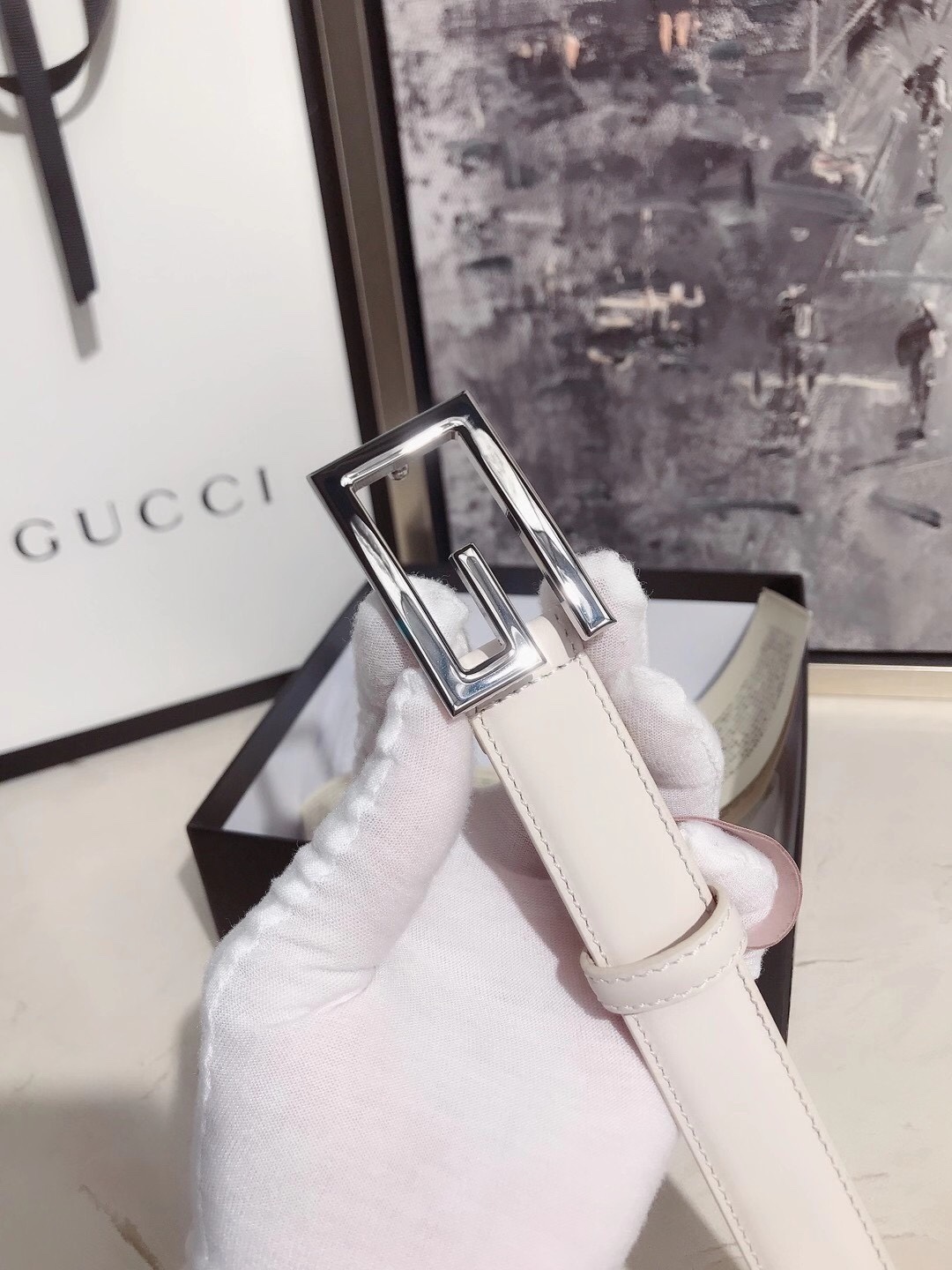 GUCCI D Italy 🇮🇹 imported cowhide