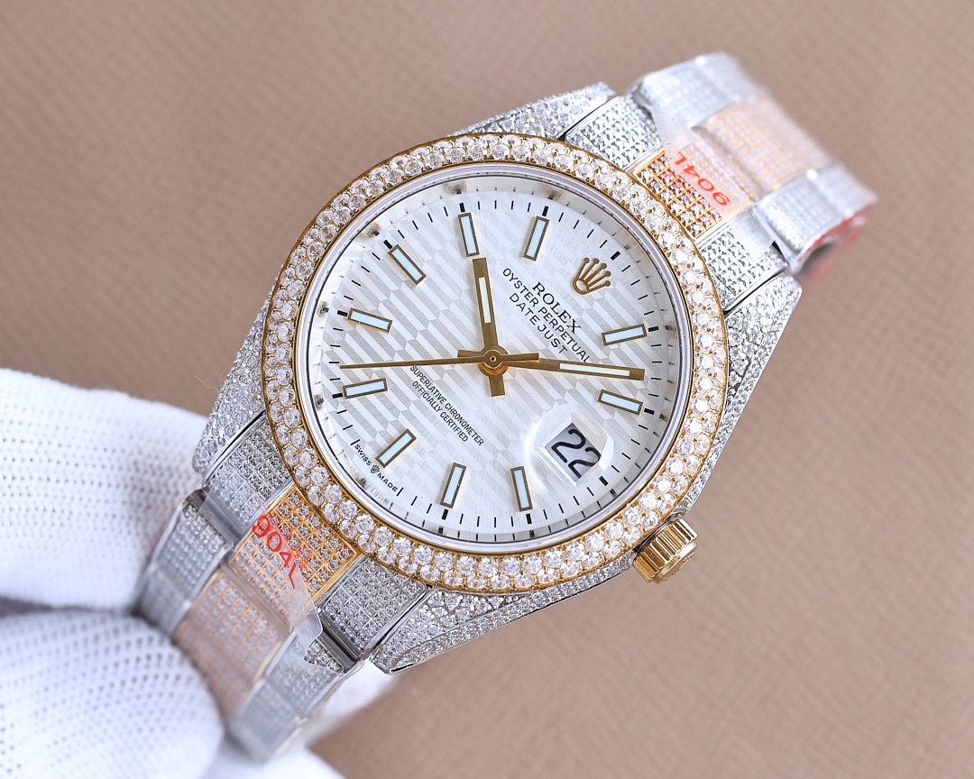 Rolex full diamond model