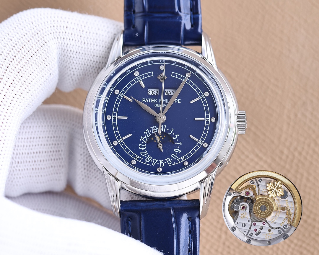 Patek Philippe One-piece stamped double-layer stainless steel case