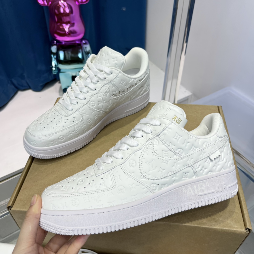 Louis Vuitton x NIKE Air force1 22ss Heavy Joint