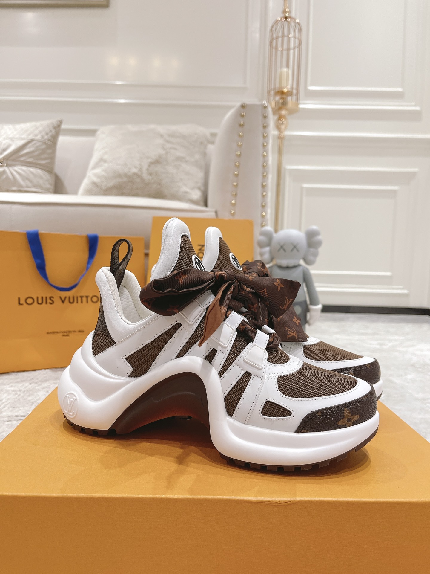 Louis Vuitton Archlight Donkey Brand Louis Vuitton Casual Sports Dad Shoes