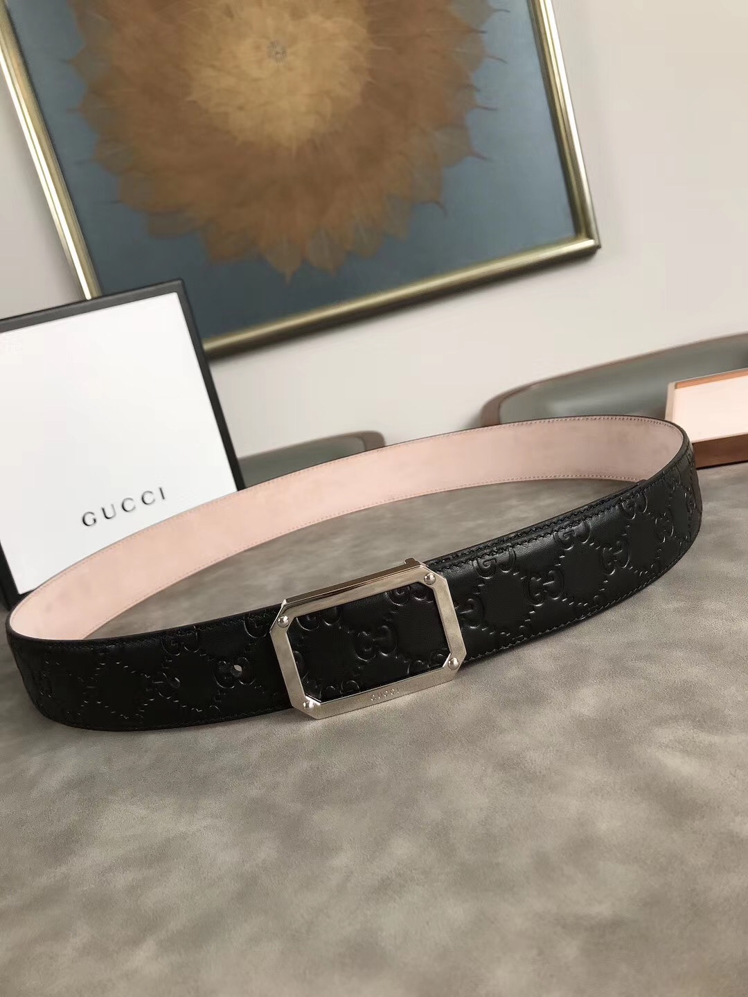 GUCCI original single quality belt