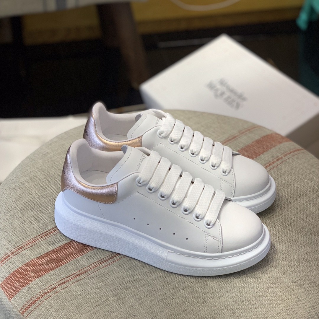 Alexander McQueen MQ rose gold tail Sneakers