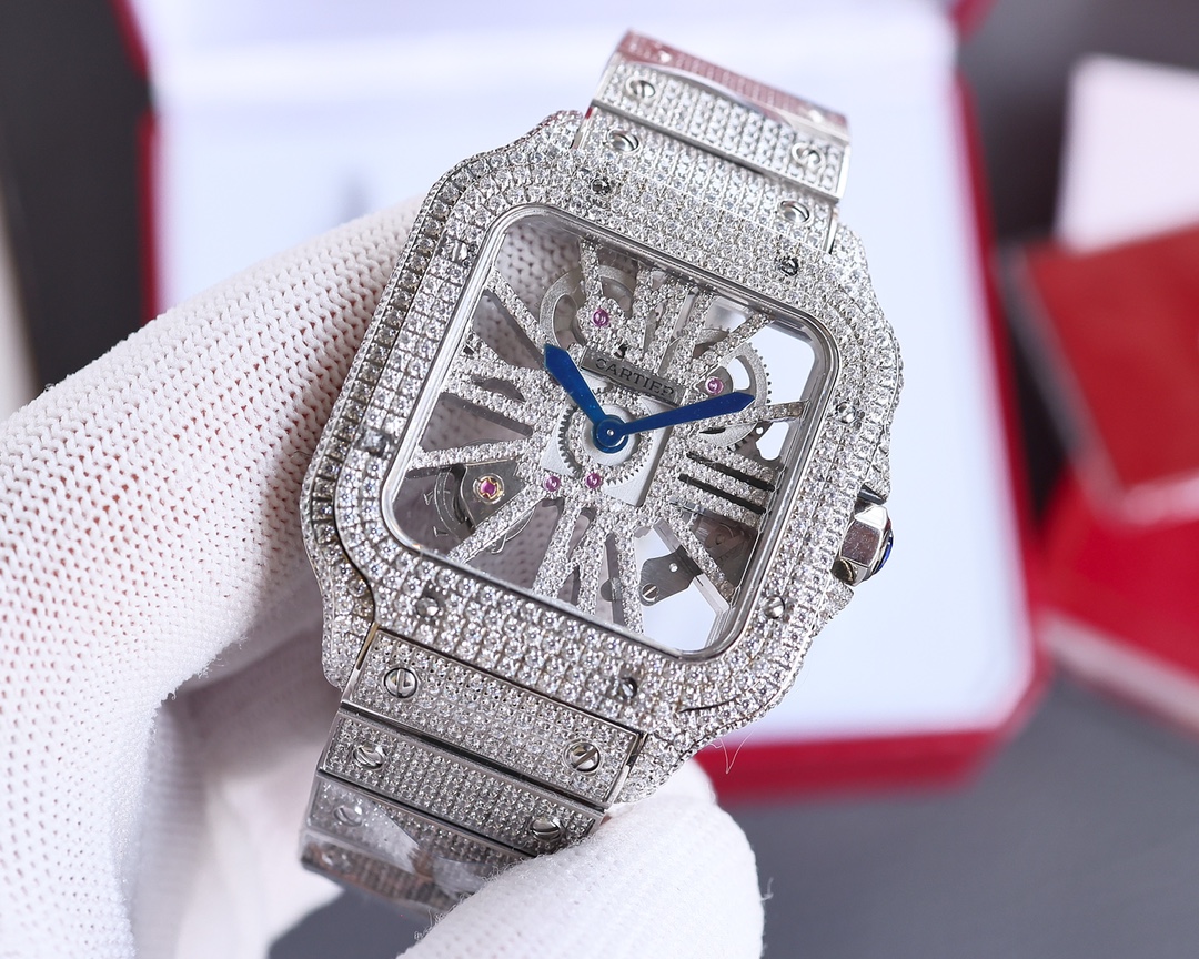 Cartier Santos Skeleton Collection