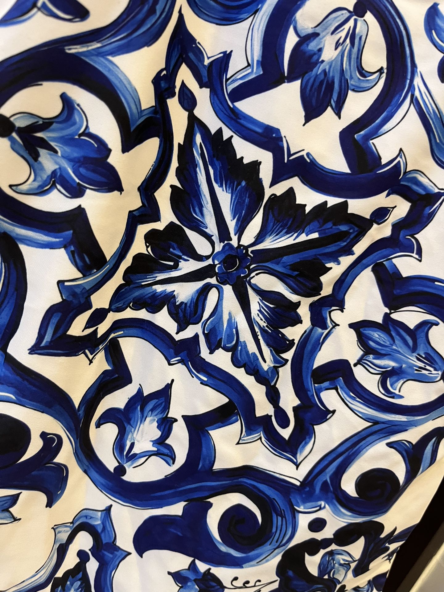 DG High-waisted bikini swimming costume with lace floral straps