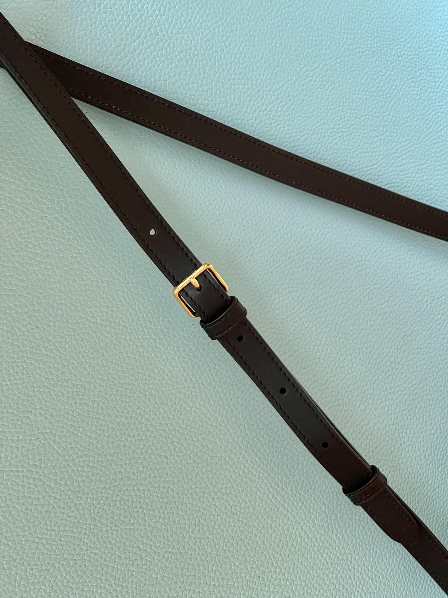 𝐂𝐞𝐥𝐢𝐧𝐞 CUIR TRIOMPHE Small smooth calfskin bucket bag