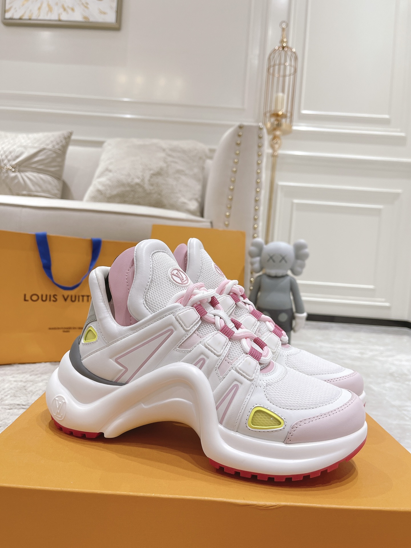 Louis Vuitton Archlight Donkey Brand Louis Vuitton Casual Sports Dad Shoes