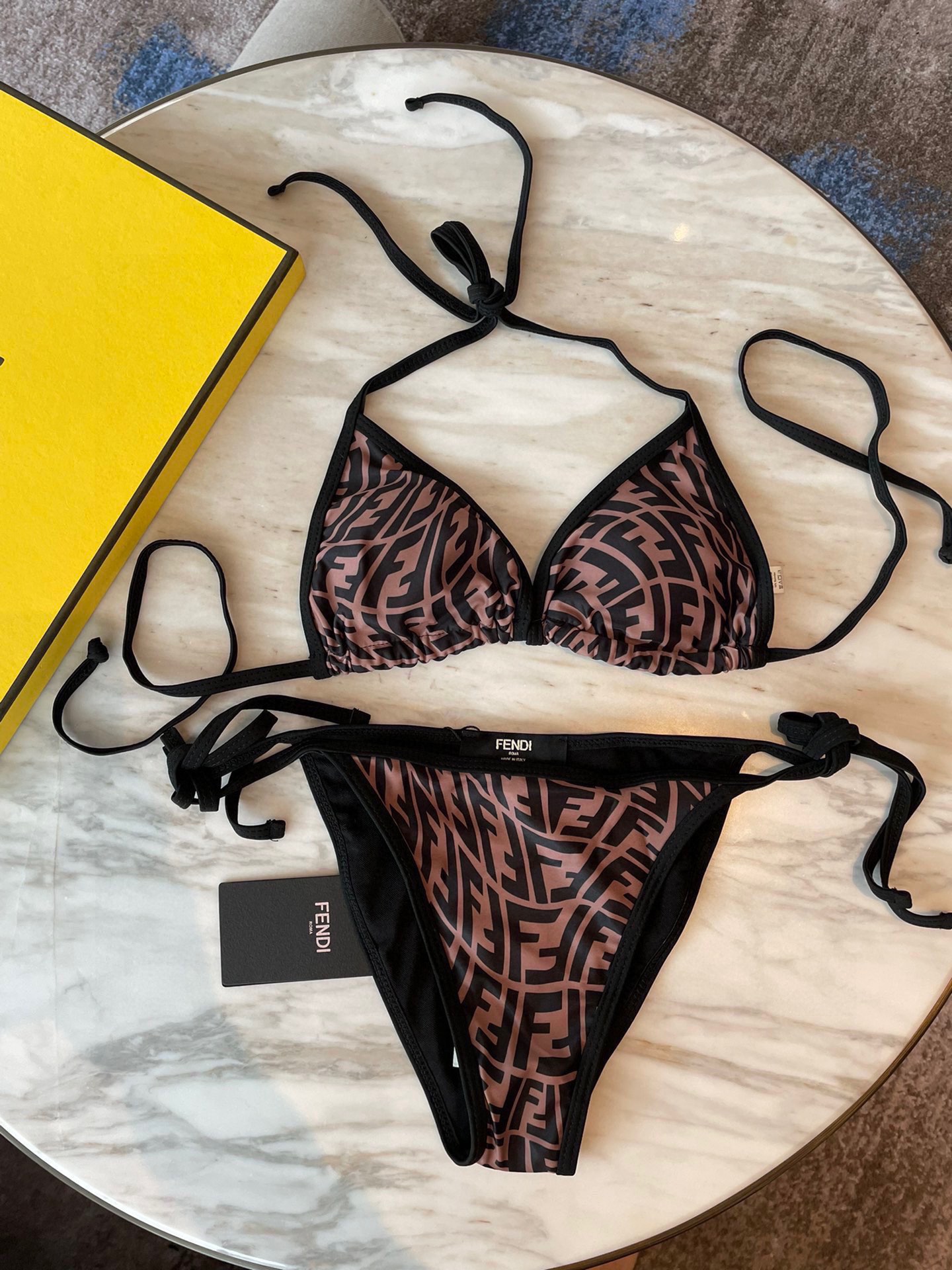 Fendi print counter new bikini