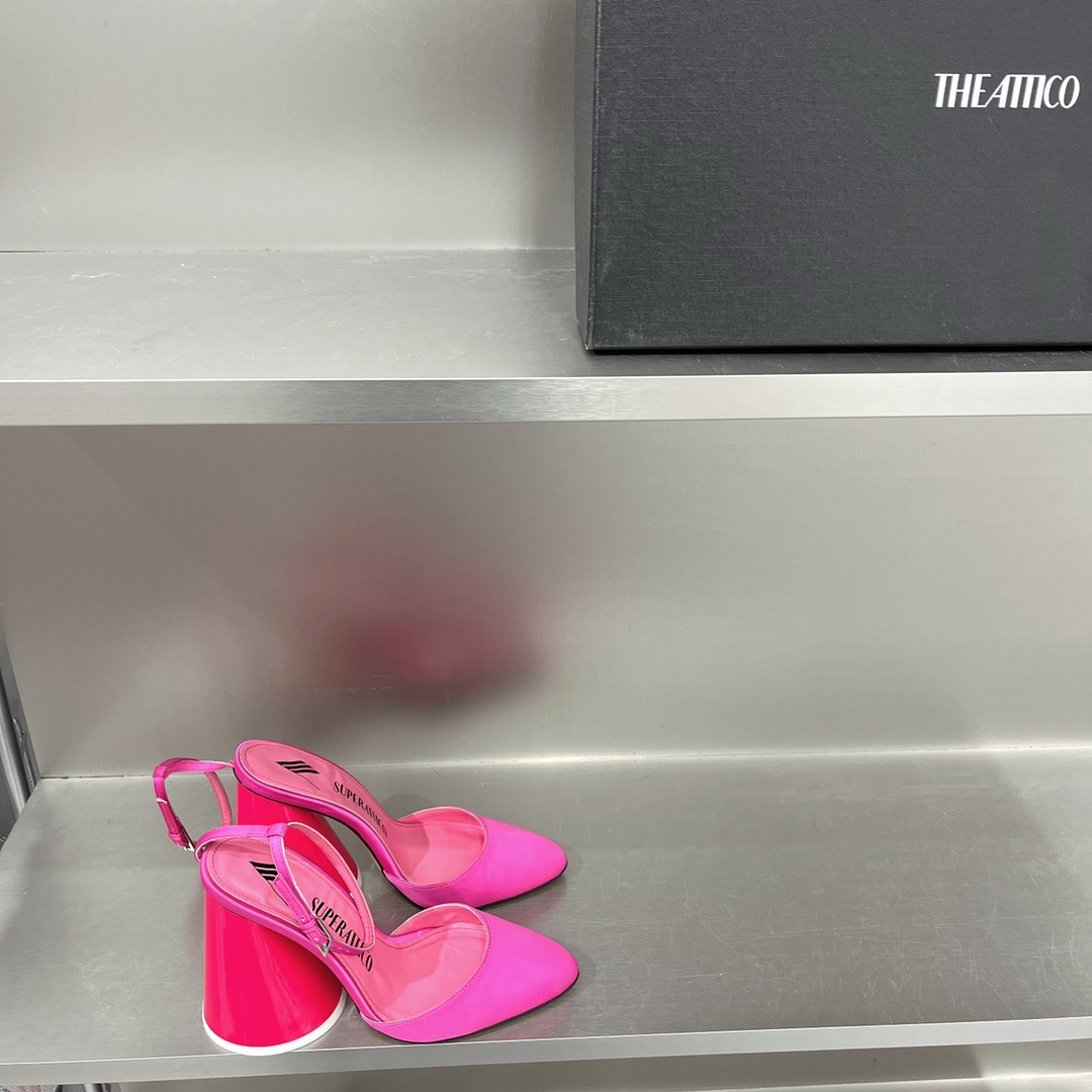 𝐓𝐇𝐄 𝐀𝐓𝐓𝐈𝐂𝐎｜𝟐𝟎𝟐𝟐/𝐒𝐒 𝐧𝐞𝐰 The Attico 2022/fw Venus Collection Lace-up heels