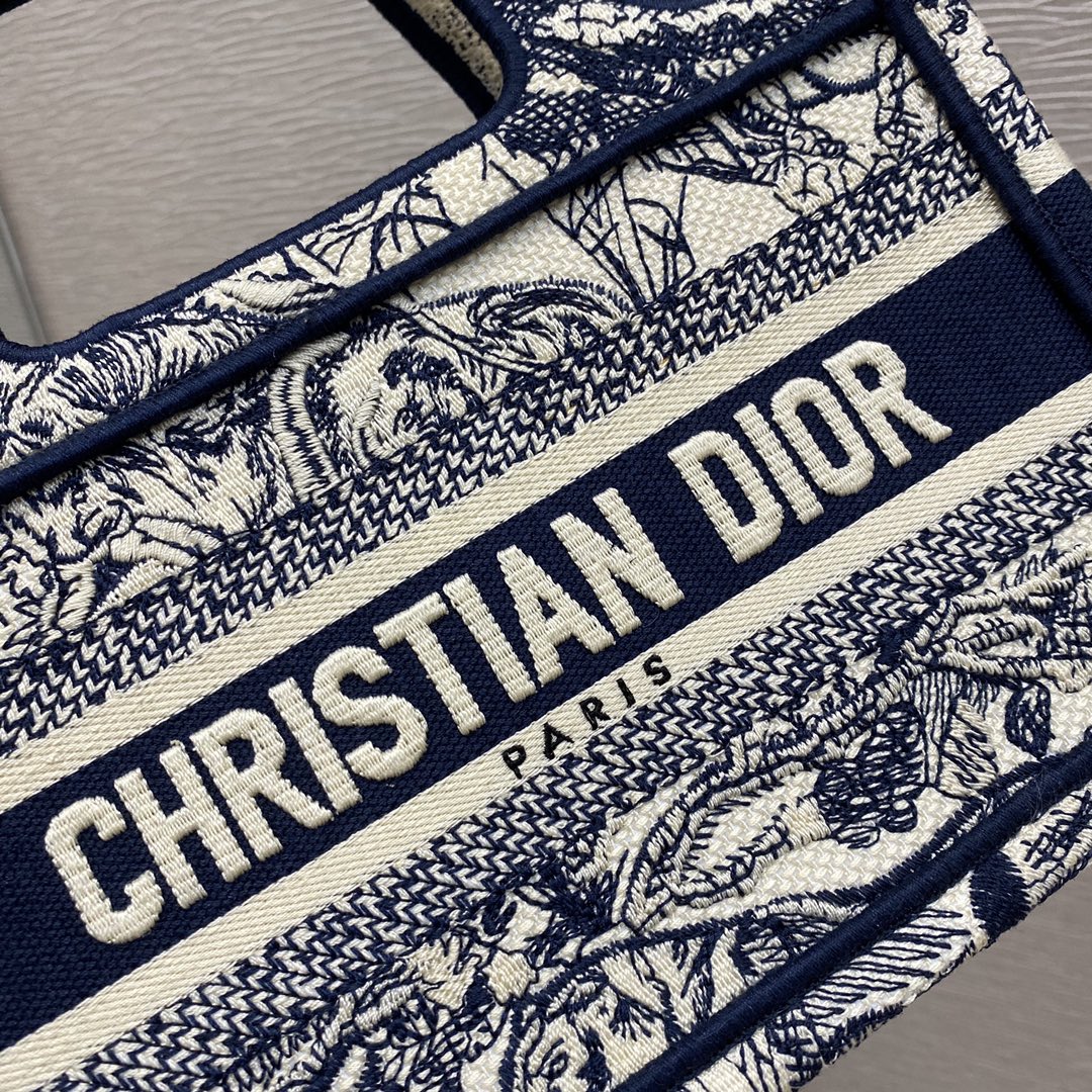 Minitote Tote tiger embroidery series