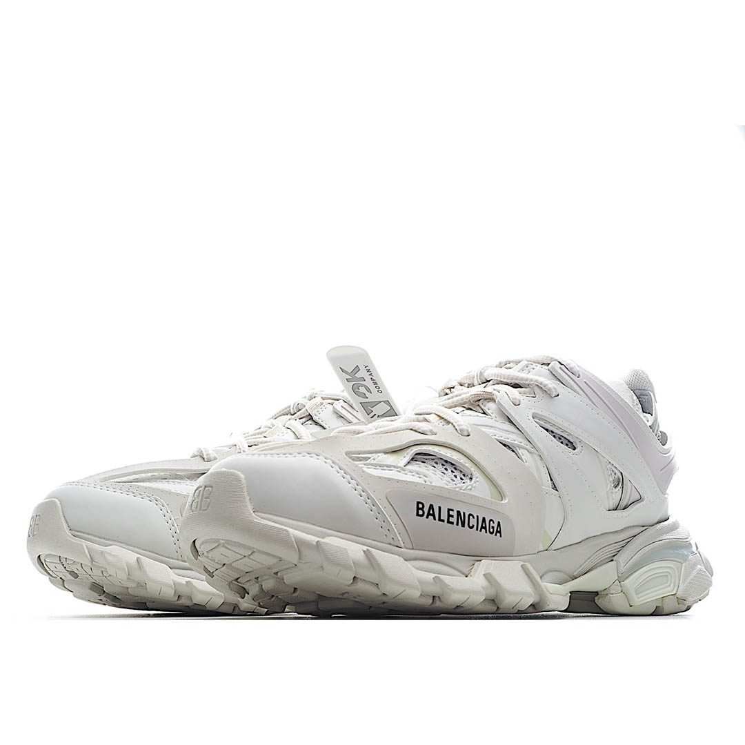 Balenciaga Sneaker Tess s.Gomma MAILLE WHITE/ORANGE