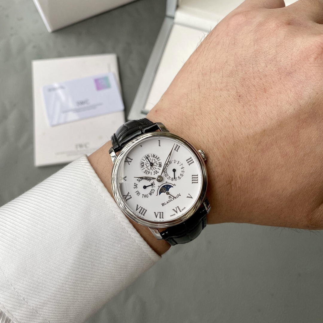 Blancpain - Classic Blancpain 6656 Automatic Mechanical Watch with Cal.5954 Custom Movement