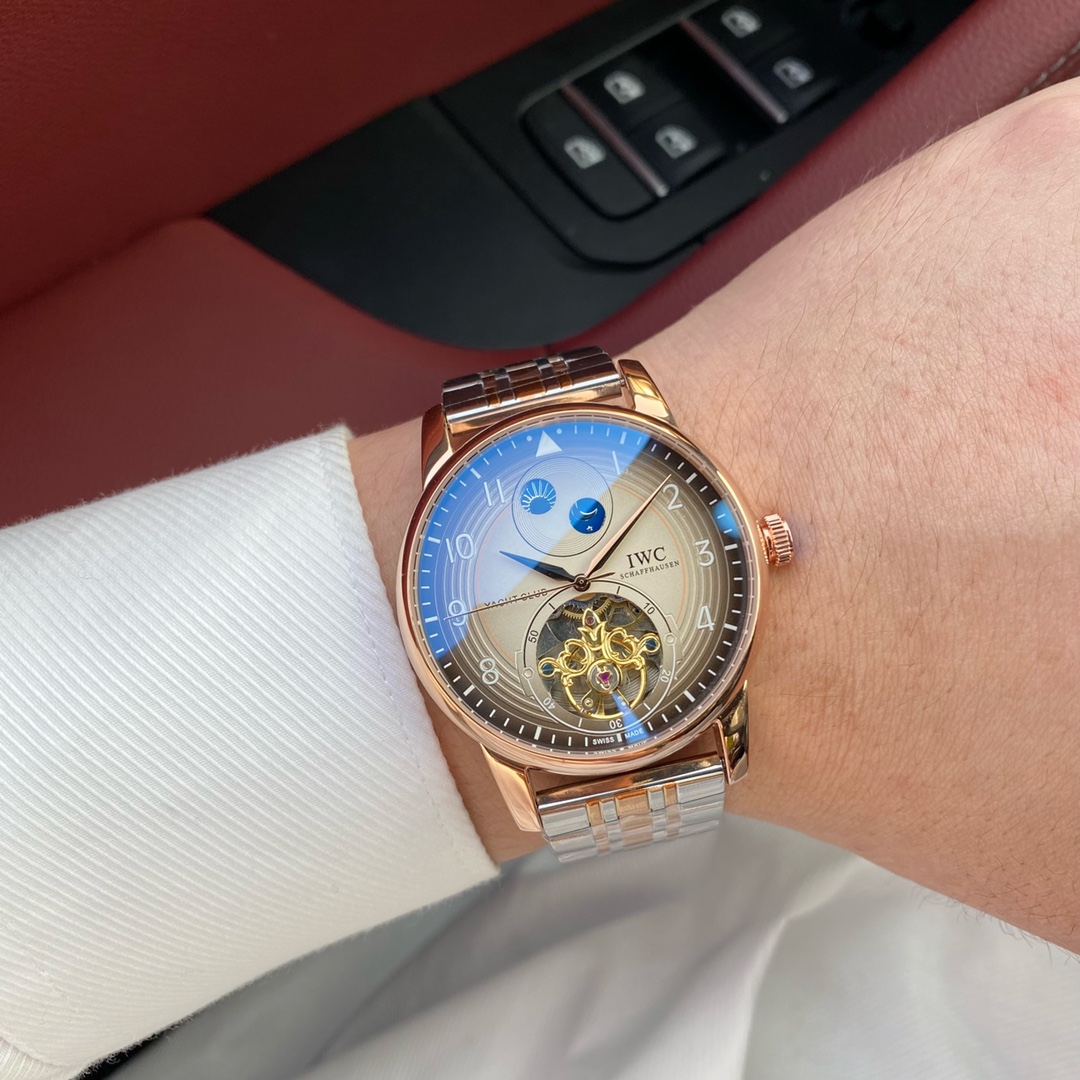 IWC- Da Vinci Collection Super luminous face Built-in mechanical movement of the highest complexity