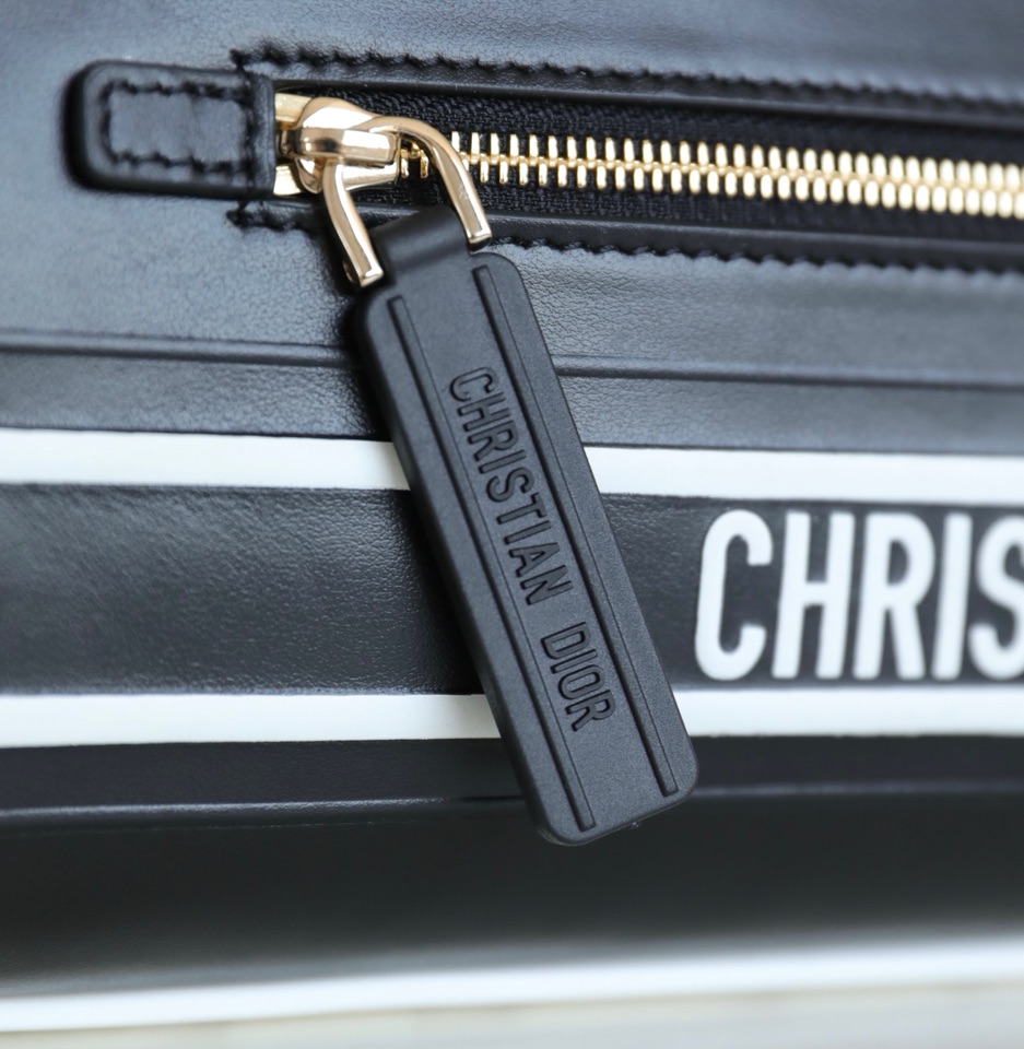 DIOR VIBE zipper bowling bag