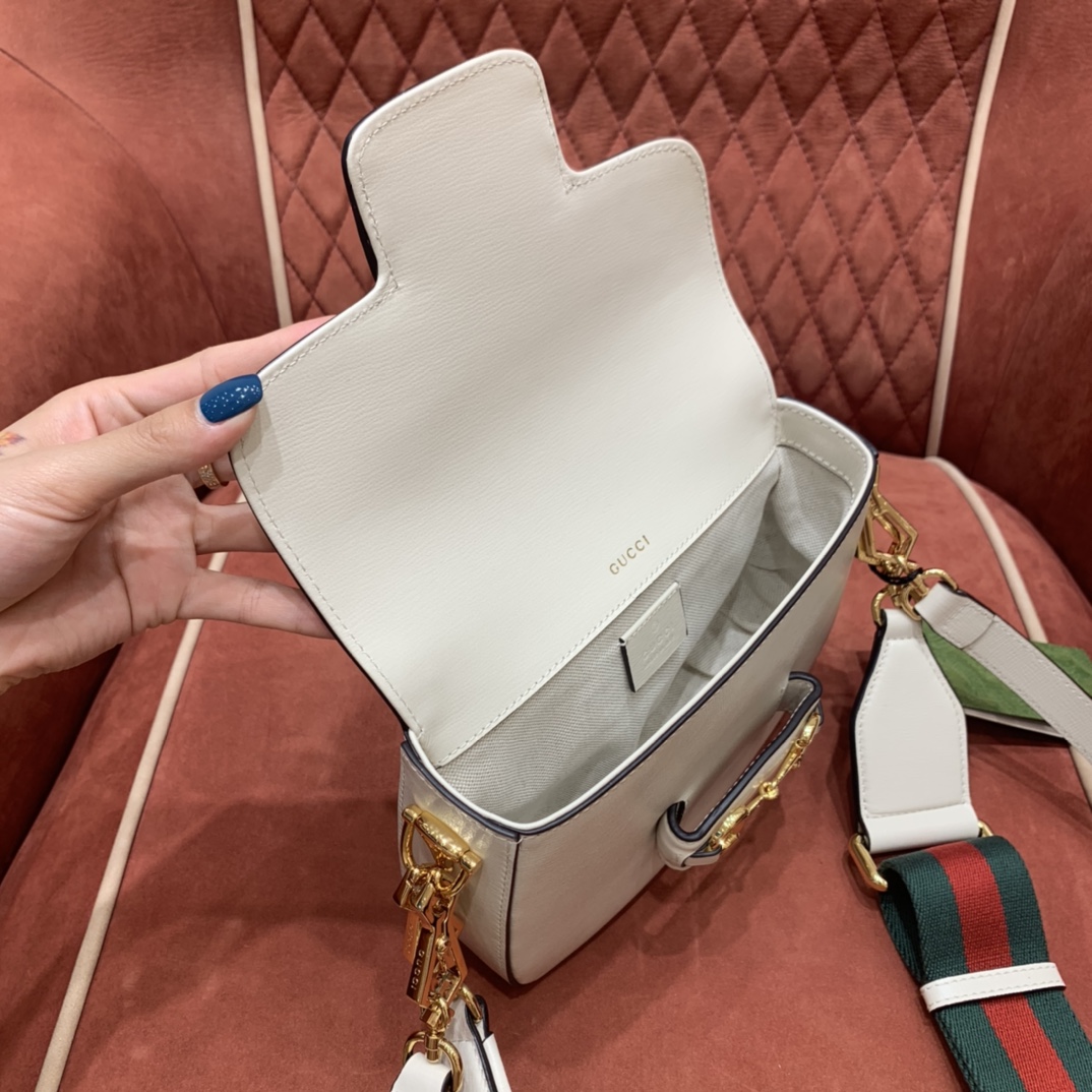 GUCCI Horsebit mini saddle bag # 658574