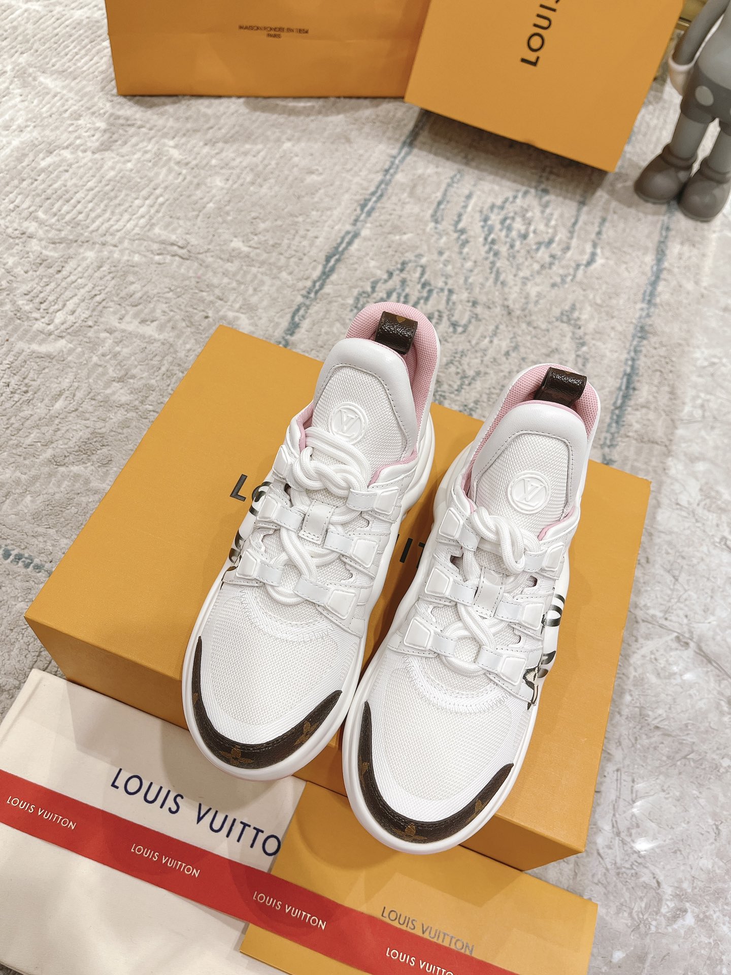 Louis Vuitton Archlight Donkey Brand Louis Vuitton Casual Sports Dad Shoes