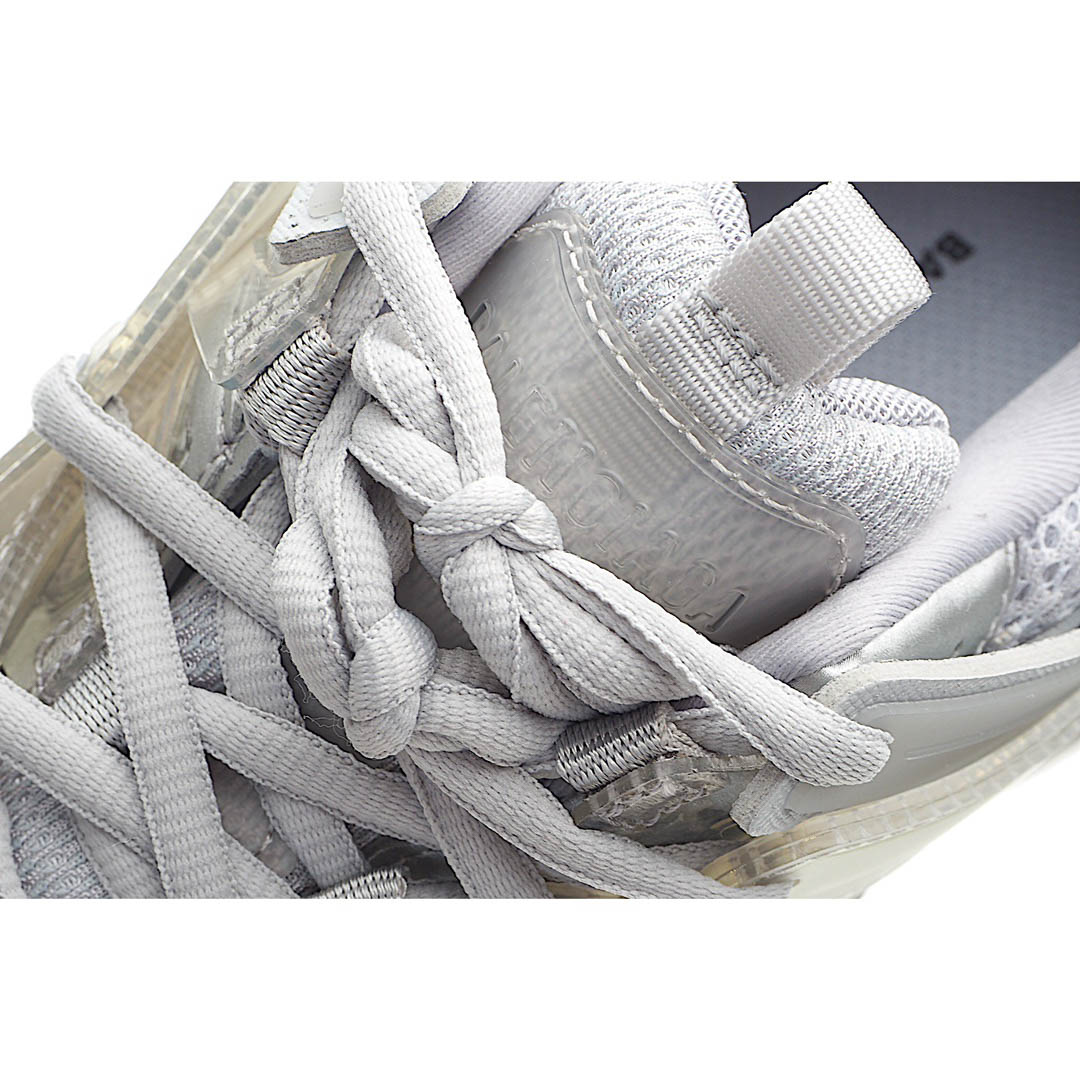 Balenciaga Sneaker Tess s.Gomma MAILLE WHITE/ORANGE