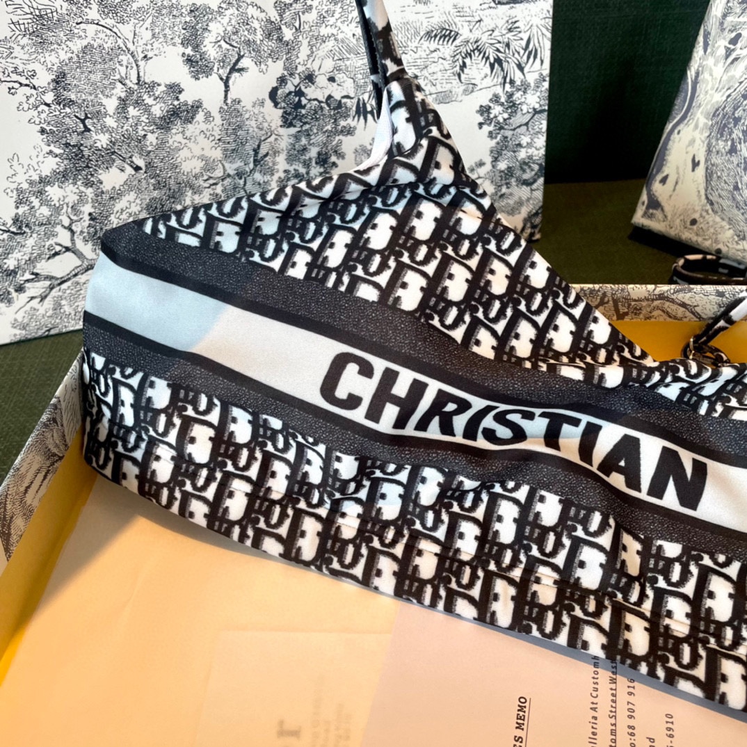 Dior new split swimsuit