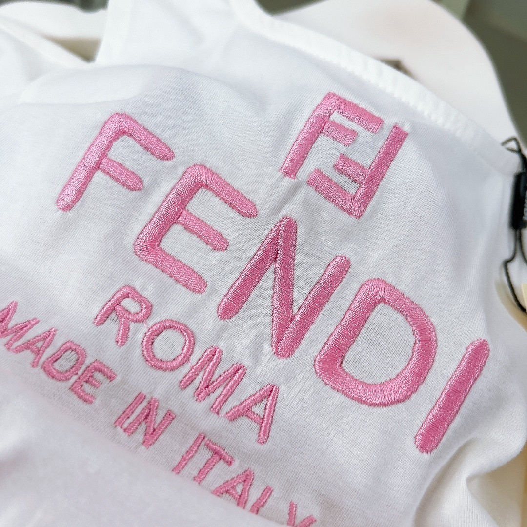 Fendi 2024 new girls skirt suit