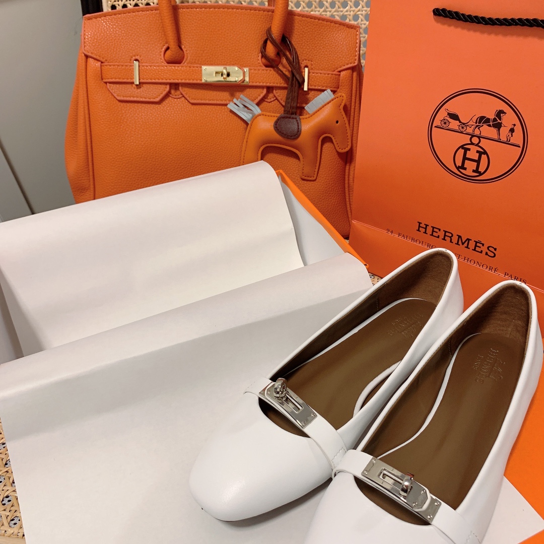Hermes H shoes